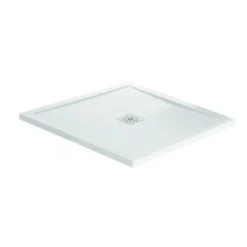 April Waifer Square Shower Tray - Gloss White - 900 X 900mm - 5407/000