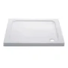 April Slimline Square Shower Tray Ex. 90mm Waste 700mm X 700mm - TR9-7070