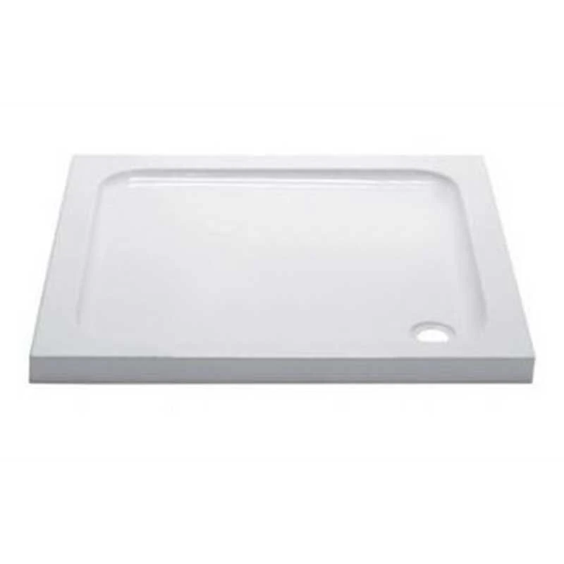 April Slimline Square Shower Tray Ex. 90mm Waste 800mm X 800mm - TR9-8080 1 April Slimline Square Shower Tray Ex. 90mm Waste 800mm X 800mm - TR9-8080