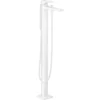 Hansgrohe Metropol Single Lever Bath & Shower Mixer Tap Floor Standing Tap With Lever Handle Matt White - 32532700