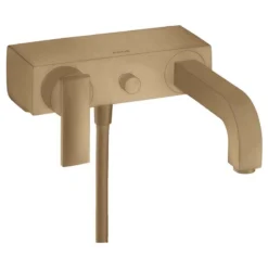 Axor Citterio Single Lever Manual Bath Mixer With Lever Handle - Brushed Bronze - 39400140