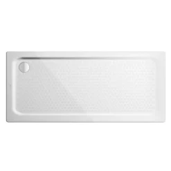 Kaldewei Superplan XXL 1400x1000mm Shower Tray With Full Anti-Slip & Easy Clean - Alpine White - 431230023001