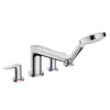 Hansgrohe Talis E 4-Hole Rim-Mounted Bath Mixer - 71748000