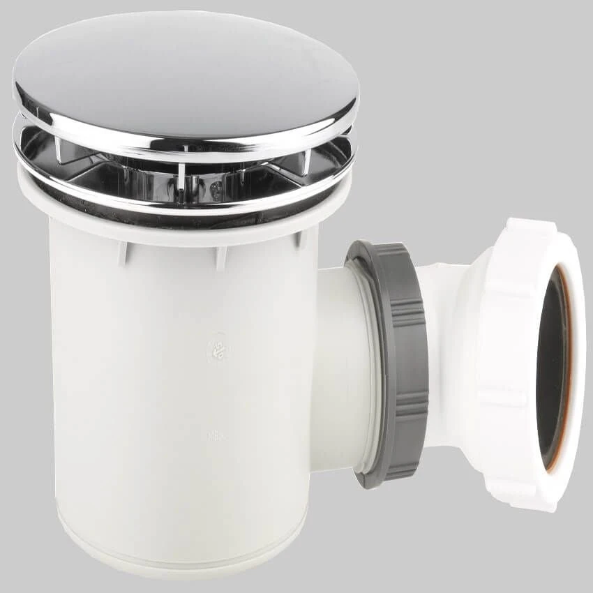 Merlyn MStone Offset Quadrant Shower Tray Left Hand With 90mm Fast Flow Waste - White - 1000 X 800mm - D108QL 6 Merlyn MStone Offset Quadrant Shower Tray Left Hand With 90mm Fast Flow Waste - White - 1000 X 800mm - D108QL - Image 6