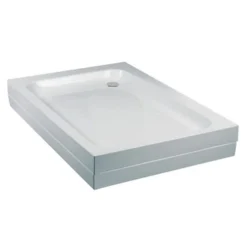JT Merlin Shower Tray 1600 X 800 Flat White - A1680M100