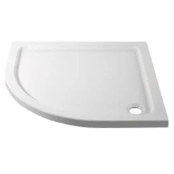 April Slimline Quadrant Shower Tray Ex. 90mm Waste 800mm X 800mm - TR9-8080Q