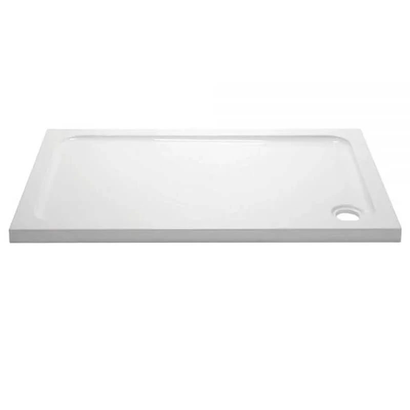 April Slimline Rectangular Shower Tray Ex. 90mm Waste 1700mm X 900mm - TR9-1790
