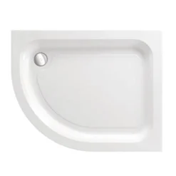 JT Merlin Shower Tray 1200 X 800 Left Hand Quad & Anti-Slip - AS1280LQM100