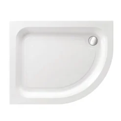 JT Merlin Shower Tray 900 X 800 Right Hand Quad & Anti-Slip - AS980RQM100