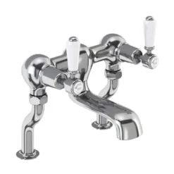 Burlington Kensington Deck Mounted Bath Mixer - Chrome - KE23QT