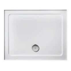 Ideal Standard Simplicity Rectangular 1200 X 800 Low Profile Shower Tray And Waste And Upstand - L511901