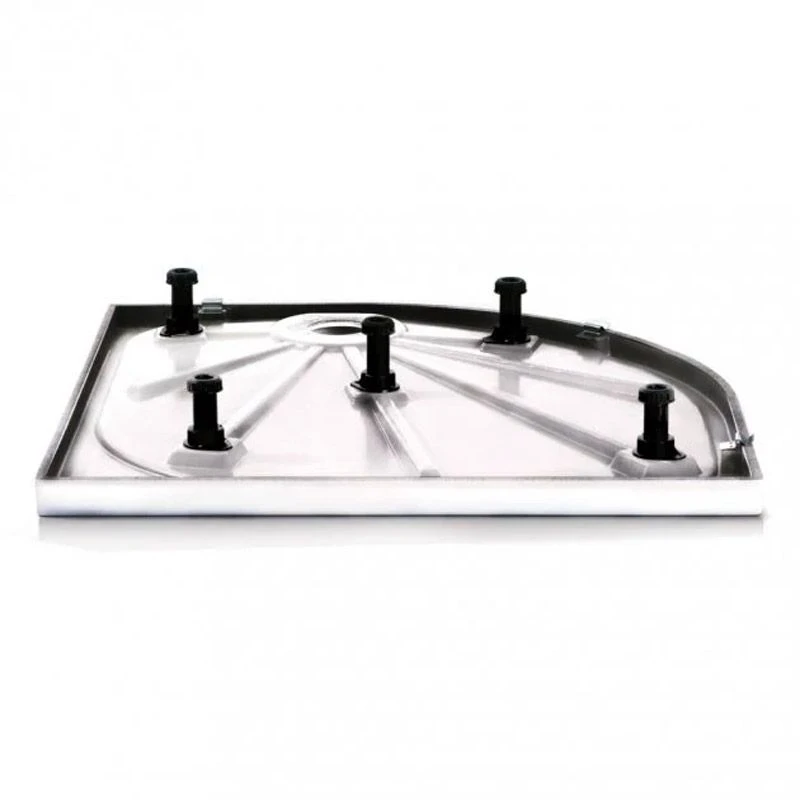 Merlyn MStone Offset Quadrant Shower Tray Right Hand With 90mm Fast Flow Waste - White - 900 X 760mm - D976QR 5 Merlyn MStone Offset Quadrant Shower Tray Right Hand With 90mm Fast Flow Waste - White - 900 X 760mm - D976QR - Image 5