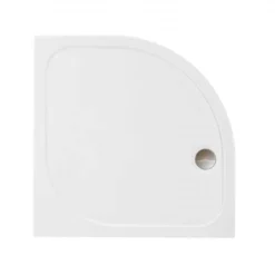 Merlyn MStone Quadrant Shower Tray With 90mm Fast Flow Waste - White - 800mm - D80Q 8 Merlyn MStone Quadrant Shower Tray With 90mm Fast Flow Waste - White - 800mm - D80Q -Hansgrohe Store m e merlyn mstone quadrant tray d 2