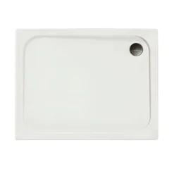 Merlyn Touchstone Rectangular Shower Tray Without Waste - White - 800 X 700mm - S870RTTO -Hansgrohe Store m e merlyn touchstone 3